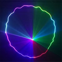 Wholesale AUCD Mini RGB Full Color Laser Projector Light DMX Master slave DJ Party Home Show Professional Stage Lighting
