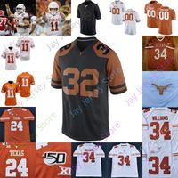 Wholesale Texas Longhorns Football Jersey NCAA College Jake Smith Colt McCoy Earl Campbell Connor Williams Thomas Orakpo Goodwin Huff Griffin Ross