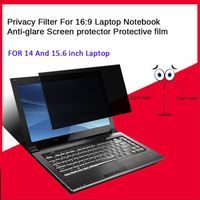 Wholesale 14 inch Privacy Screen Filter protector Screens Anti Glare Protective film for Widescreen Laptop a24