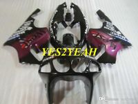 Wholesale Motorcycle Fairing body kit for KAWASAKI Ninja ZX R ZX7R ZX R Pink black Fairings bodywork gifts KZ21