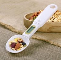 Wholesale 500g g LCD Display Digital Kitchen Measuring Spoon Electronic Digital Spoon Scale Mini Kitchen Scales Baking Supplies with box gift