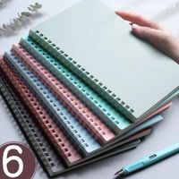 Wholesale Paper Products Retro Coil Notebook Literary Exquisite A5 Simple College Students Thicken Ins Wind Classroom Notebook