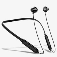 Wholesale New A10 Bluetooth Wireless Headphones Neck mounted Wired Headphones Sports Earphone Dual Channel TWS By DHL shipping
