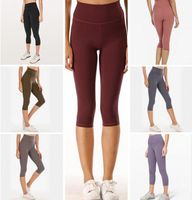 Wholesale 2021 Womens Stylist lu High vfu yoga pants leggings yogaworld women workout fitness set Wear Elastic Lady Full Tights Sol e0Kq