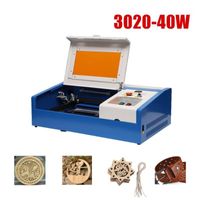 Wholesale Large Machinery Equipment K40 Engraving Machine W CO2 Laser Engraver Cutting With Tube LCD x200mm Coredraw For Wood Acrylic