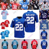 Wholesale Ole Miss Rebels Football Jersey NCAA College A J BROWN Ta amu Archie Manning Mike Wallace Michael Oher Ealy Williams Jones Yeboah Metcalf