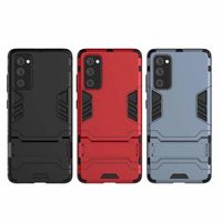 Wholesale Heavy Duty Defender Case For Samsung S20 FE Ultra A81 A91 A01 Core A70E A71 A51 G Hybrid Hard PC TPU Shockproof Rugged Holder Combo Cover