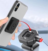 Wholesale Multifunction Quick Mount Car Phone Holder Wall Dashboard Desktop Mobile Mount Stand Support For Xiaomi iPhone Huawei Bracket