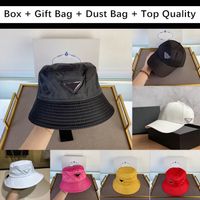 Wholesale For Gift With Box Gift Bag Dust Mens Women Bag Bucket Hats Baseball Cap Golf Hat Snapback Beanie Skull Caps Stingy Brim Top Quality