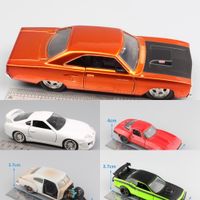 Wholesale Jada fast Ford DODGE Charger Chevy Nissan GTR Honda Lykan toyota supra race diecast vehicle model Scale cars toy for kids Y1201