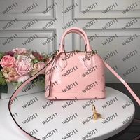 Wholesale TOP quality women patent leather Flower Embossed shell Shoulder Bags With Lock handbags Cross body bag