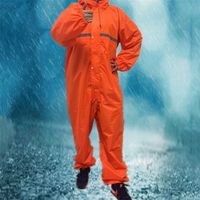 Wholesale Waterproof Windproof Conjoined Raincoats Overalls Electric Motorcycle Fashion Raincoat Men And Women Rain Suit Rainwear