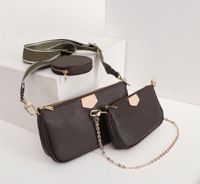 Wholesale Designer Luxury Favorite Handbags Purses MULTI POCHETTE ACCESSORIES Women Brand Bag Three Piece Suit Waist Pack Real Leather Shoulder Bags