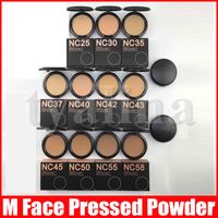 Wholesale M Face Makeup NC Color Pressed Powders Puffs Foundation g Matte Natural Facial Powder