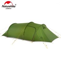 Wholesale Tents And Shelters Naturehike Opalus Tunnel Tent D T Fabric Camping With Free Footprint For Person Family Outdoor Camping1