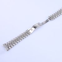 Wholesale 20mm High Quality Solid stainless steel watch band strap curved end deployment clasp buckle for watch bracelet