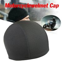 Wholesale Beanie Skull Caps Motorcycle Helmet Inner Cap Hat Men Solid Color Quick Dry Breathable Racing Under Beanie Motocross