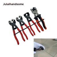 Wholesale 8 inch DIY Mosaic Pliers with Wheel Blades Round Pliers Cutter For Glass Tile Ceramic Cutting and Breacking Hand Tool Y200321