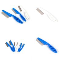 Wholesale Protect Flea Comb For Cats Dogs Pet Stainless Steel Comfort Flea Hair Grooming Tools Deworming Brush Short Long Hair Fur Remove N2