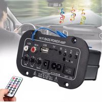 Wholesale Car Audio Player Mini Radio Stereo Wireless Digital Bluetooth AC DC V W Accessories