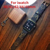 Wholesale Leather strap For Apple watch band mm mm mm mm mm mm Accessorie wristband correa bracelet iWatch series SE