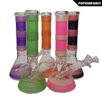 Wholesale 10 Inch Tall Diamond and Builk Beaker Bong Hookahs Water Pipe Glass Saml Dab Rig Diffusion Percolate Thickness With mm Bowl PG5173