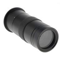 Wholesale Lenses X Digital Industrial Microscope Camera BNC AV TV Video Zoom C mount Lens Eyepiece Magnifier Macro1