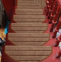 Wholesale 12 piece Non slip Stair Treads Carpet Rug Floor Mats Stair Step Mats X24 Cm Suitable for Cm Wide1