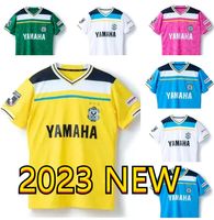 Wholesale 2022 J1 League Jubilo Iwata Soccer Jersey Home Blue Men Adult Away White Soccer Shirt Goalkeeper Short Sleeve Football Uniforms Pre sell