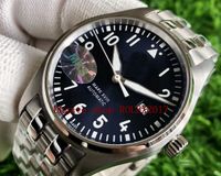 Wholesale Mens Basel World Automatic CAL Men Day Blue dial aljoux Sapphire Steel Sport MKS Factory MARK XVIII l Watches