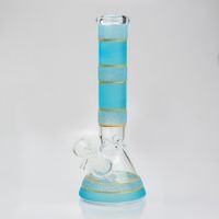 Wholesale 10 quot Collectible Glass Beaker Bong Tobacco Water Pipe Hookahs Bongs Ice Catcher mm Thick Smoking Oil Dab Rigs Bubbler Pipes with mm Bowl