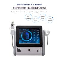 Discount micro needling acne scars High end micro needling rf machine for Acne Scars Removal Stretch Marks skin needle radio frequency microneedle face body machines