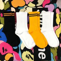 Wholesale Mens Fashion Socks Casual Cotton Breathable with Colors Skateboard Hip Hop Sports Socks for Male