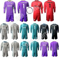 Wholesale New Men kit Long sleeve Schmeichel Goalkeeper Jersey Soccer Sets Kasper Schmeichel adult kits Ward Goalie Uniform Set