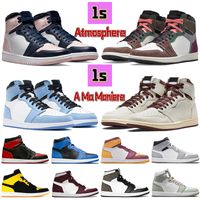Wholesale Hand Crafted s University blue Basketball Shoes atmosphere a ma maniere Bordeaux dark mocha barely rose patent bred Gore Tex Light Bone boots men women Sneakers