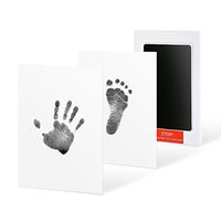 Wholesale Non Toxic Baby Handprint Footprint Imprint Keepsake Kit Casting Parent child Hand Inkpad hand foot stamp pad Infant Keepsakes Toys