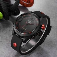 Wholesale Ohsen Fashion Outdoor Sport Watch Men Multi Function Bar Waterproof Military Red Digital Wristwatches Clock Relogio Masculino
