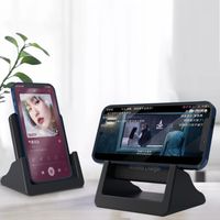 Wholesale 10w vertical mobile phone holder wireless chargers V V fast charging base for Apple Android smartphone cellphone dock desktop charge watch video shelf