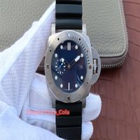 Wholesale Luxury watch pam00692 vs mens watches mm rubber strap automatic mechanism movement sapphire scratch proof mirror with dense background a37
