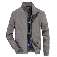 Wholesale Men s Jackets Fall Winter Jacket Washed Casual Workwear Large Size Stand Collar China M XL