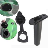Wholesale Kayak Canoe Tackle Plastic Flush Mount Fishing Rod Holder Gasket Water Sports Rowing Boating Accessories