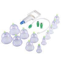 Wholesale Party Favor set Chinese Health Care Vacuum Body Cupping Therapy Cups Massage Relaxation Healthy Message Set Safe