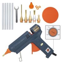 Wholesale 150W V Melt Glue Gun Adjustable Temperature for mm Sticks Home DIY Repair Hand Tool