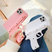 Wholesale 3D Gun Pistol Phone Cases for iPhone Pro Max XR Plus Hard Plastic Cover Toy Style