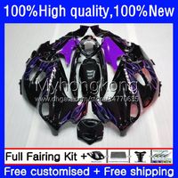 Wholesale Body For SUZUKI KATANA Purple flames GSXF600 GSXF750 GSXF CC No GSX600F CC CC GSX750F GSXF OEM Fairing