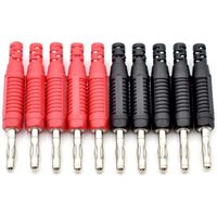 Wholesale Smart Power Plugs mm Banana Solder DIY Plug Male Connectors Adapters For Multimeter Test Leads Probes