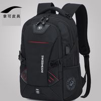 Wholesale New Swiss backpack men s travel business Laptop Backpack outdoor leisure student schoolbag
