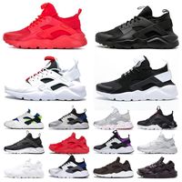 Wholesale Nik Air Huarache Original Running Shoes Mens Womens Huaraches Oreo Black White Green Authentic Hurache Red Purple Outdoor Trainers Sports Sneakers Big Size