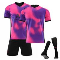 Wholesale Men s T Shirts Uniforms Game Team Kids Sports Clothes Short Sleeved Training Soccer Jersey Tops