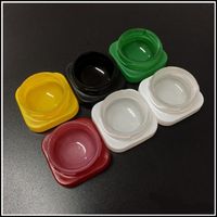 Wholesale Empty Bottle ml Premium Cube Glass Concentrate Jar Child Resistant Lid Food